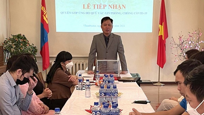 Vietnamese in Mongolia raises funds to support COVID-19 fight at home
